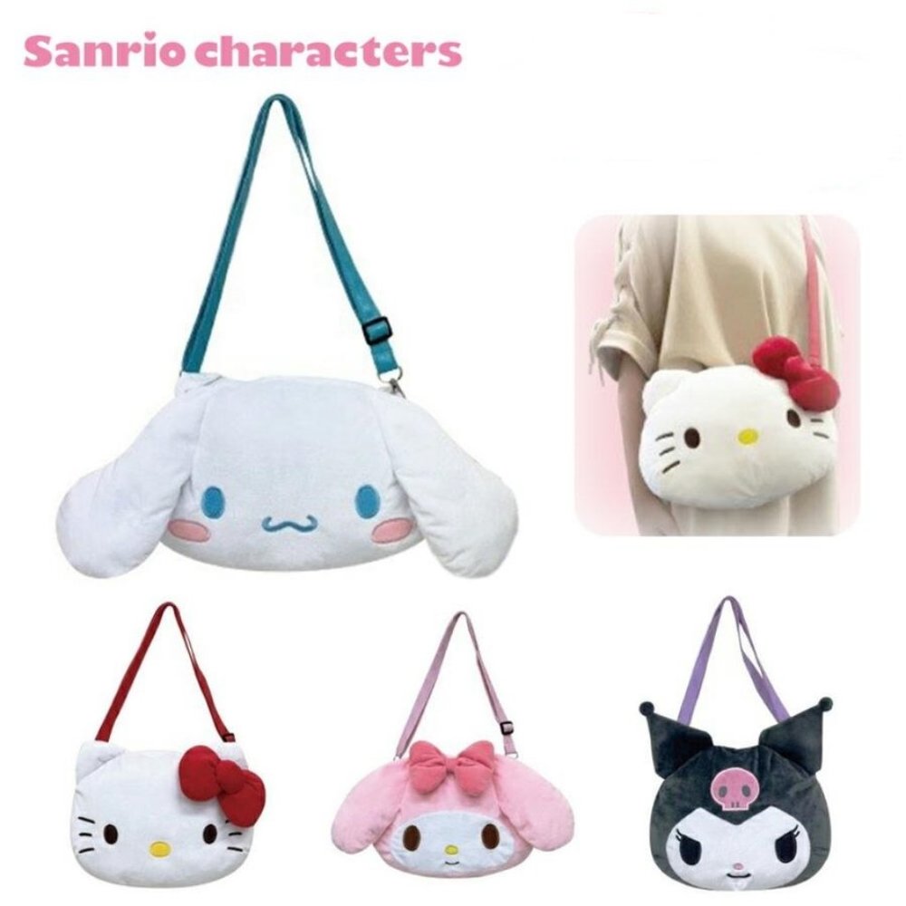 Sanrio Character Face Pochette Hello Kitty - Picture 4 of 4